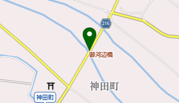 御河辺橋の地図画像