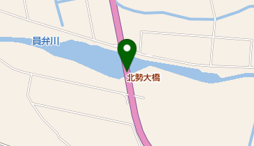 北勢大橋の地図画像