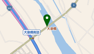 大泉橋の地図画像