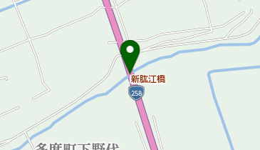 新肱江橋の地図画像