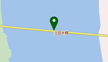 立田大橋の地図画像