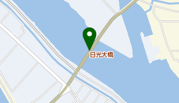 日光大橋の地図画像