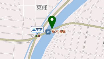 新大治橋の地図画像