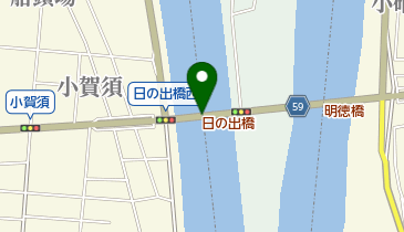 日の出橋の地図画像