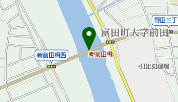 新前田橋の地図画像
