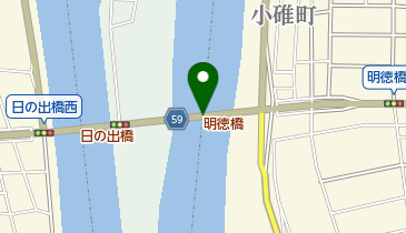 明徳橋の地図画像