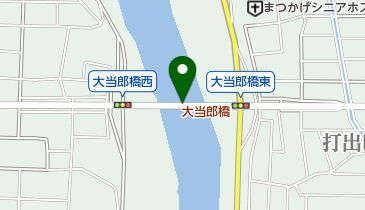 大当郎橋の地図画像