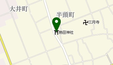 熱田神社の地図画像