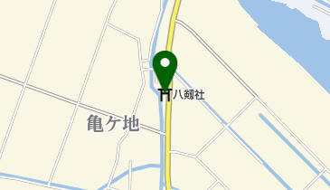 八剱社の地図画像