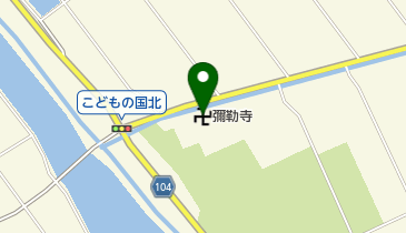彌勒寺の地図画像