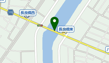 長良橋の地図画像