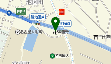 興西寺の地図画像