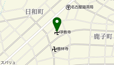 淨教寺の地図画像