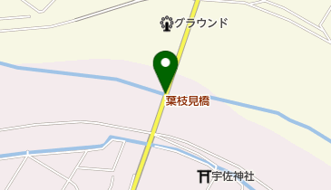 葉枝見橋の地図画像