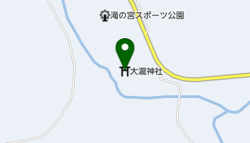 大瀧神社の地図画像