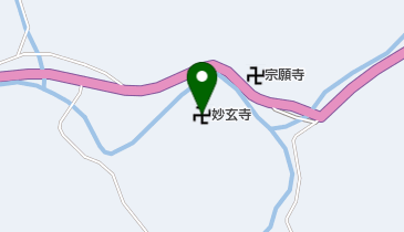 妙玄寺の地図画像