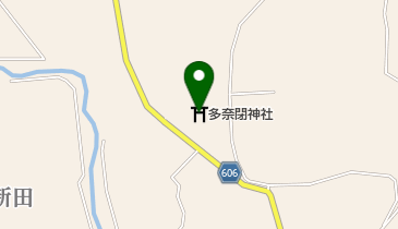 多奈閉神社の地図画像