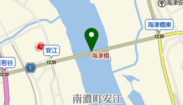 海津橋の地図画像