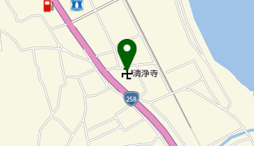 清浄寺の地図画像