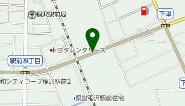 稲沢跨線橋の地図画像