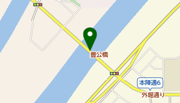 豊公橋の地図画像