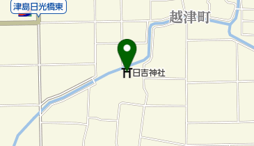 日吉神社の地図画像