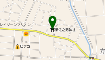 須佐之男神社の地図画像