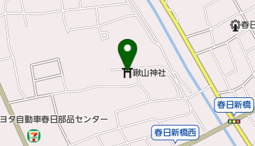 鍬山神社の地図画像