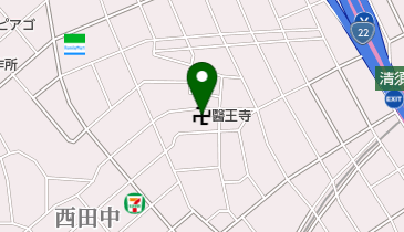 醫王寺の地図画像