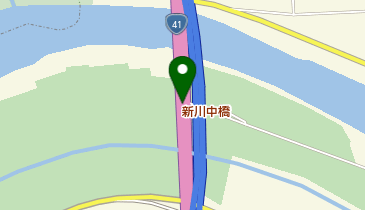 新川中橋の地図画像