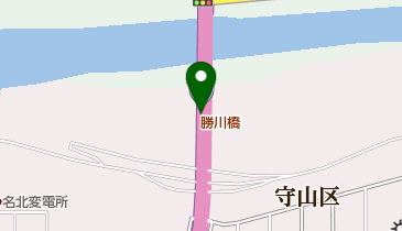 勝川橋の地図画像