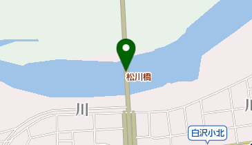 松川橋の地図画像