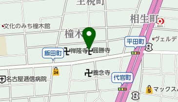 圓勝寺の地図画像