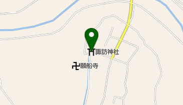 諏訪神社の地図画像