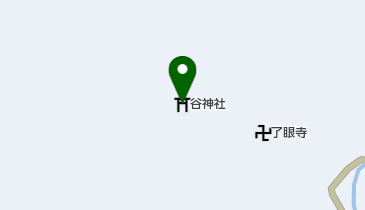 谷神社の地図画像