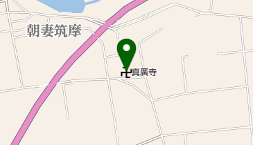 真廣寺の地図画像