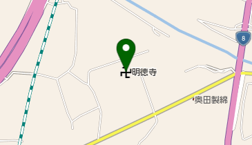 明徳寺の地図画像