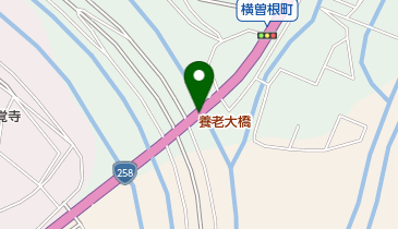 養老大橋の地図画像