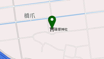 篠塚神社の地図画像