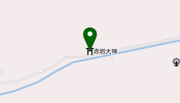 赤岩大神の地図画像