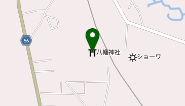 八幡神社の地図画像