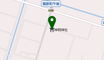 神明神社の地図画像