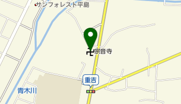 宗音寺の地図画像