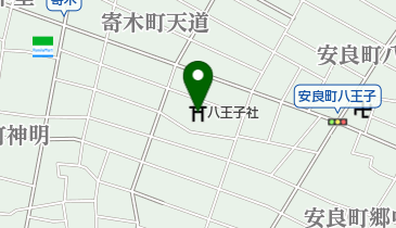 八王子社の地図画像