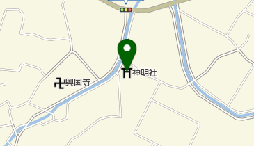 神明社の地図画像