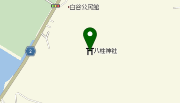 八柱神社の地図画像