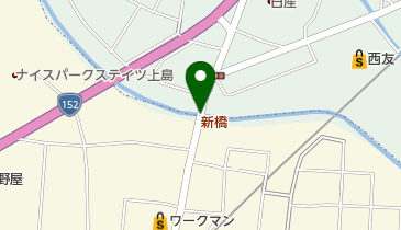 新橋の地図画像