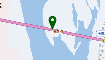 掛塚橋の地図画像