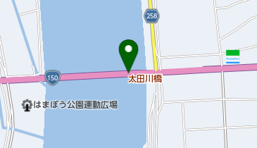太田川橋の地図画像