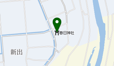 春日神社の地図画像